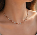 Collier princesse marron nude